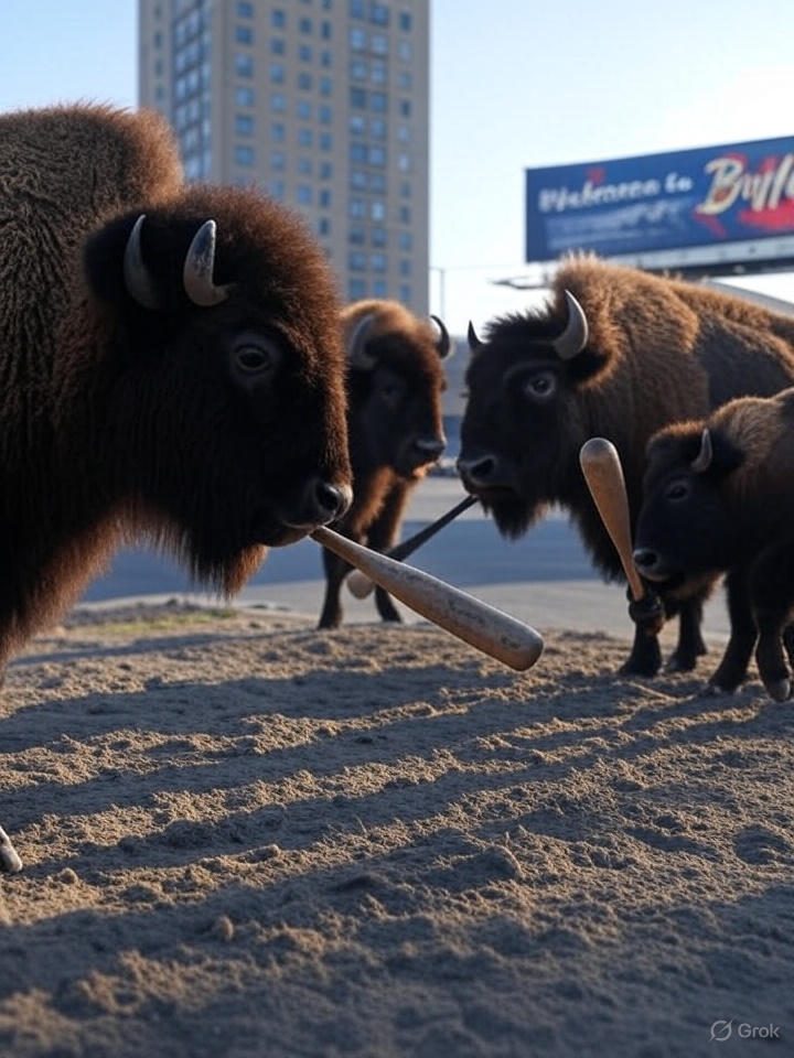 Image illustrating the heteronym buffalo