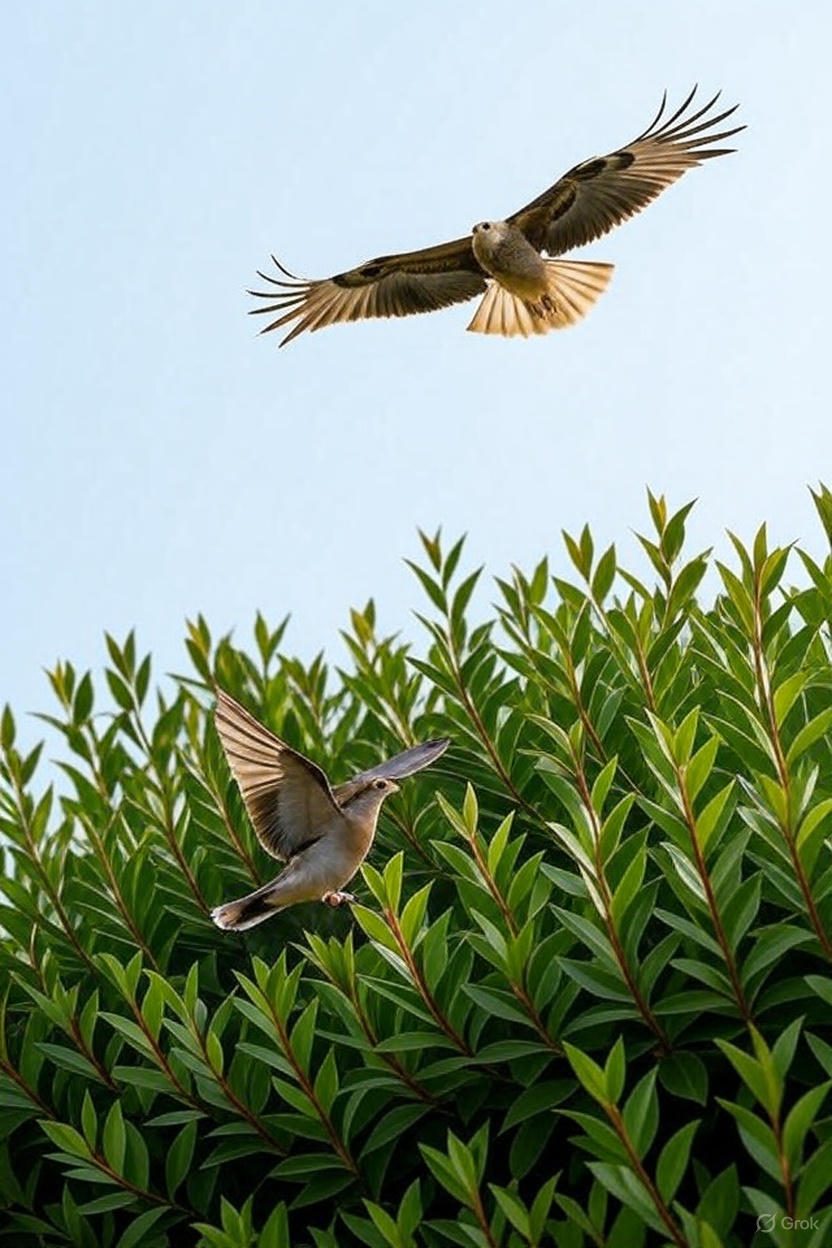 Image illustrating the heteronym dove